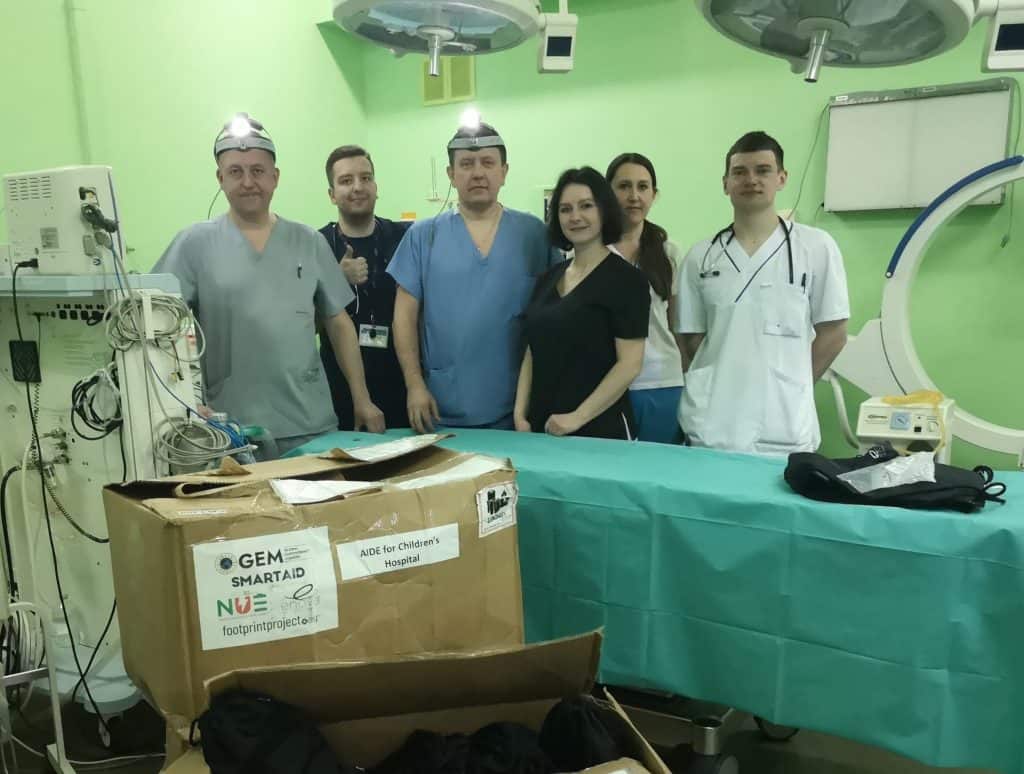 Medical professionals in Ukraine