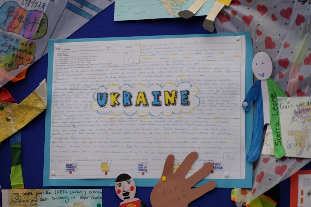 Ukraine information poster