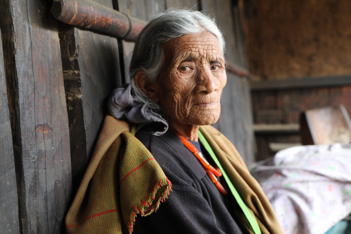 An Angami elder