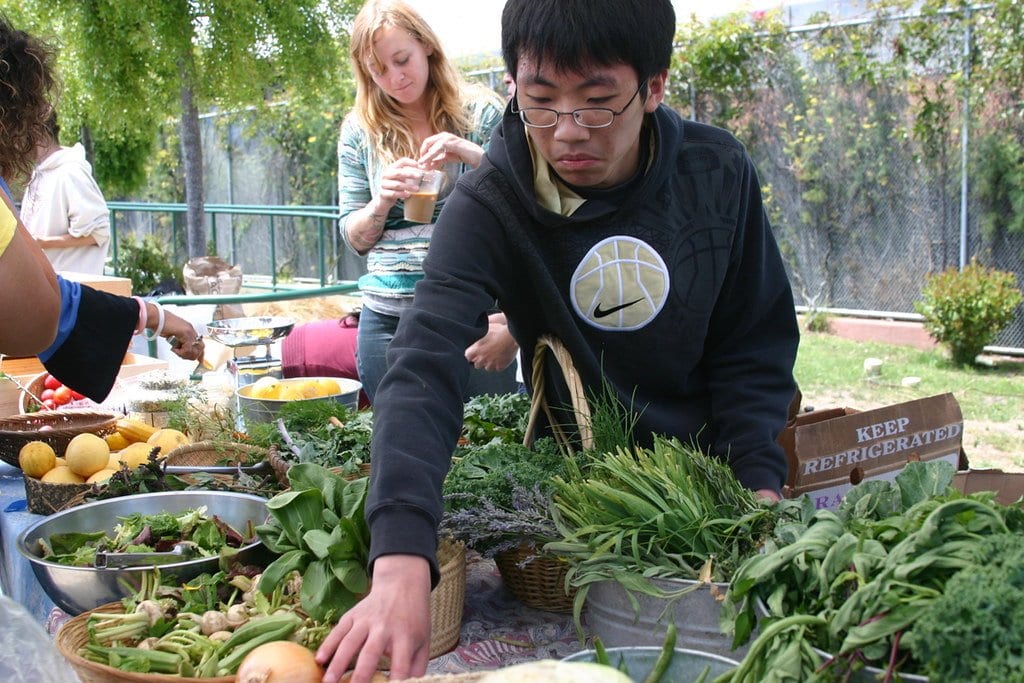 farmers market