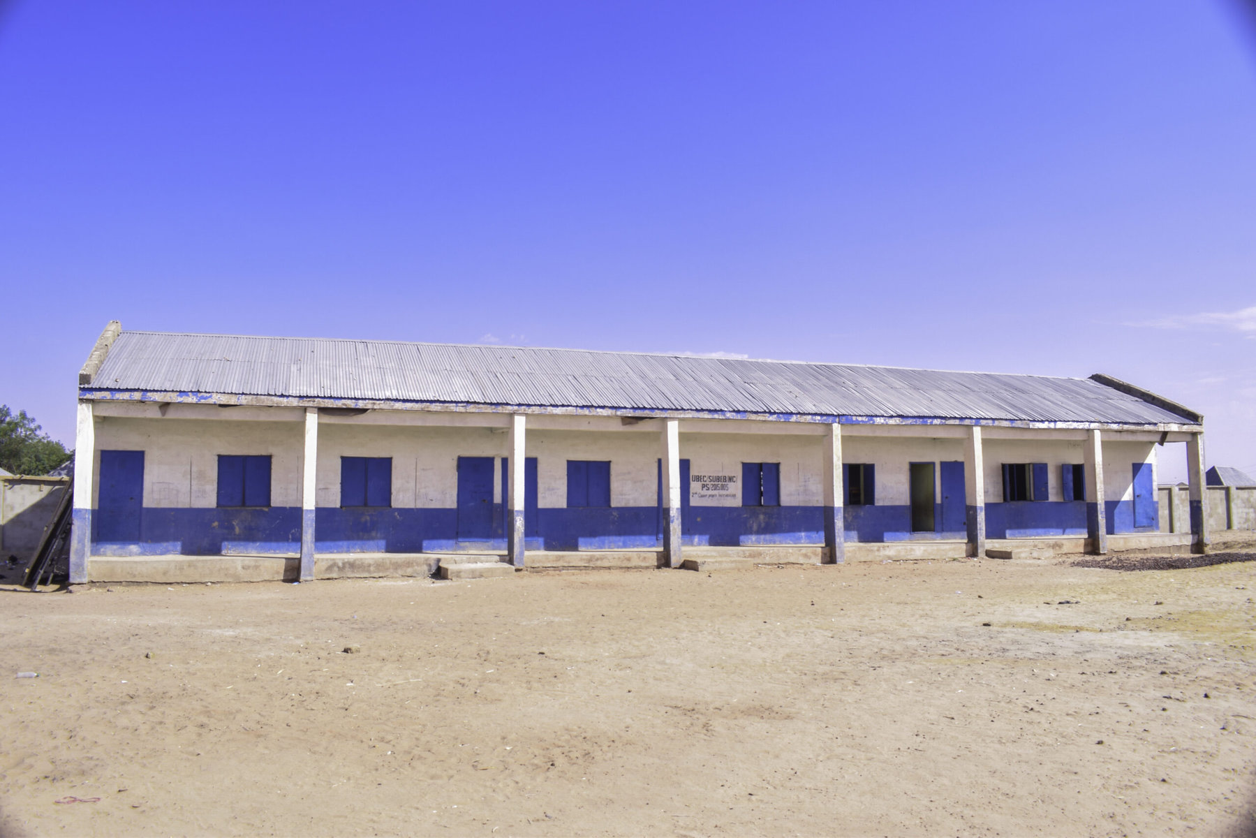 The school land in Kurfi village, Sokoto, that has been saved thanks to the radio show.