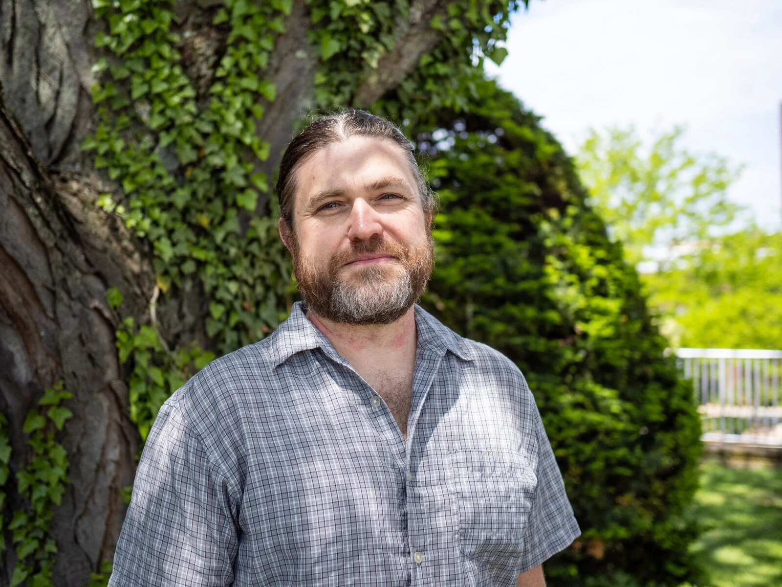 Assistant Professor Michael Sheridan teaches sustainability in business.