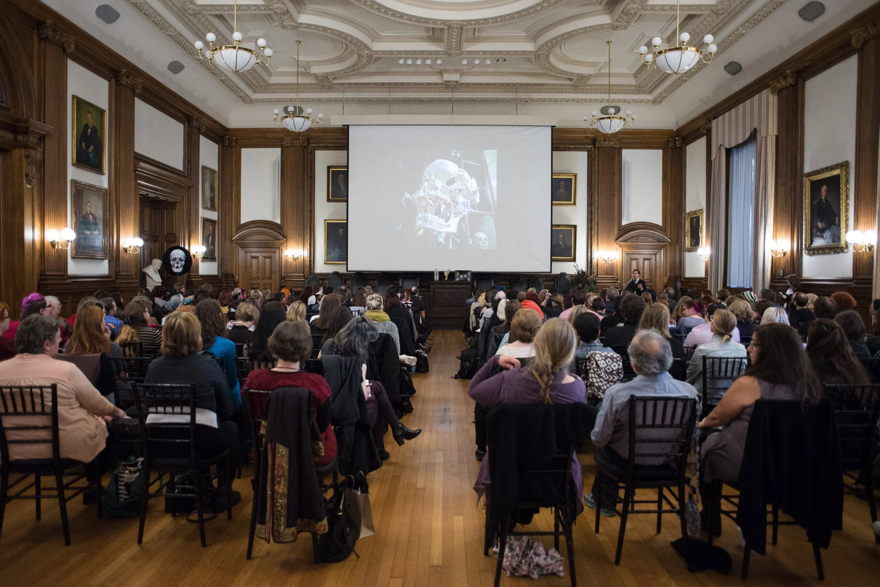 A Death Salon at the Mütter Museum in Philadelphia in 2015.