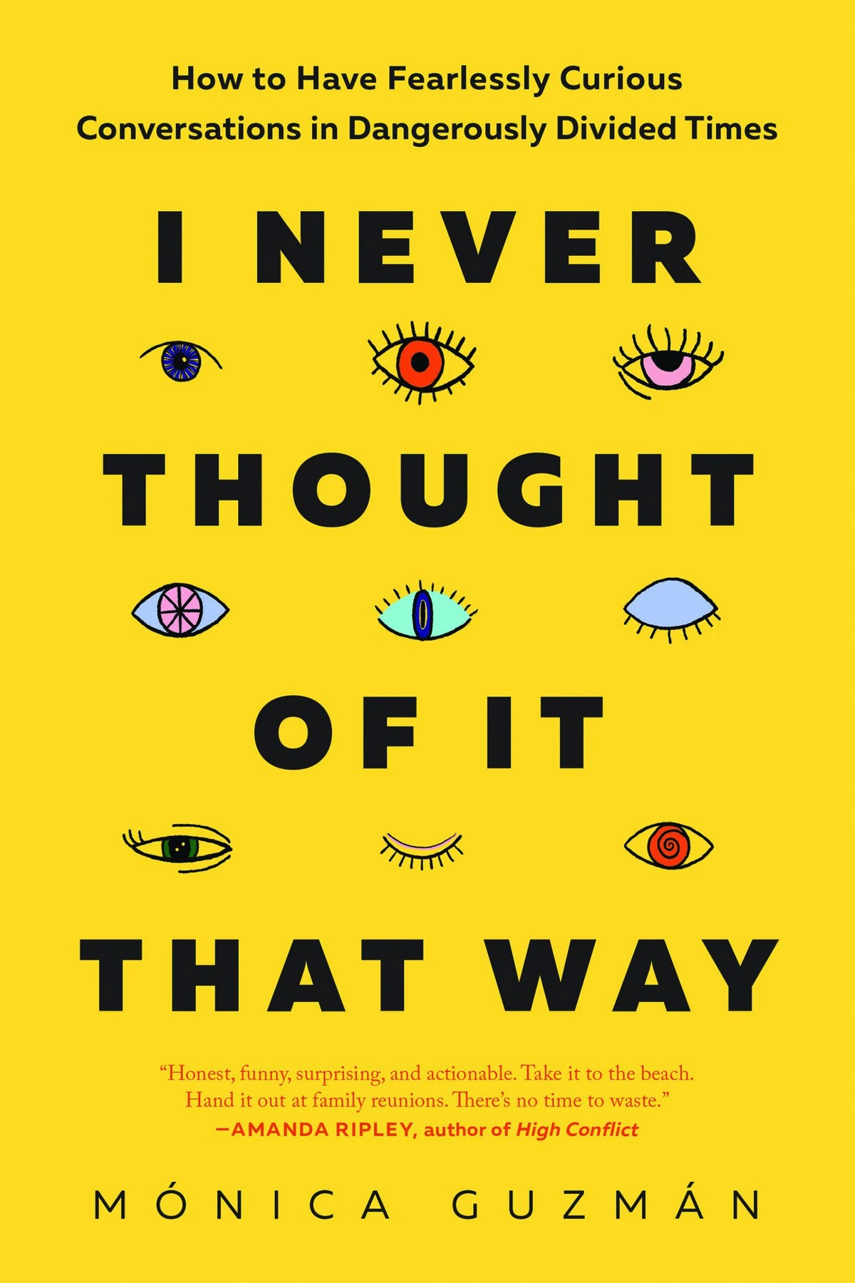 Book cover of "I Never Thought of It That Way."