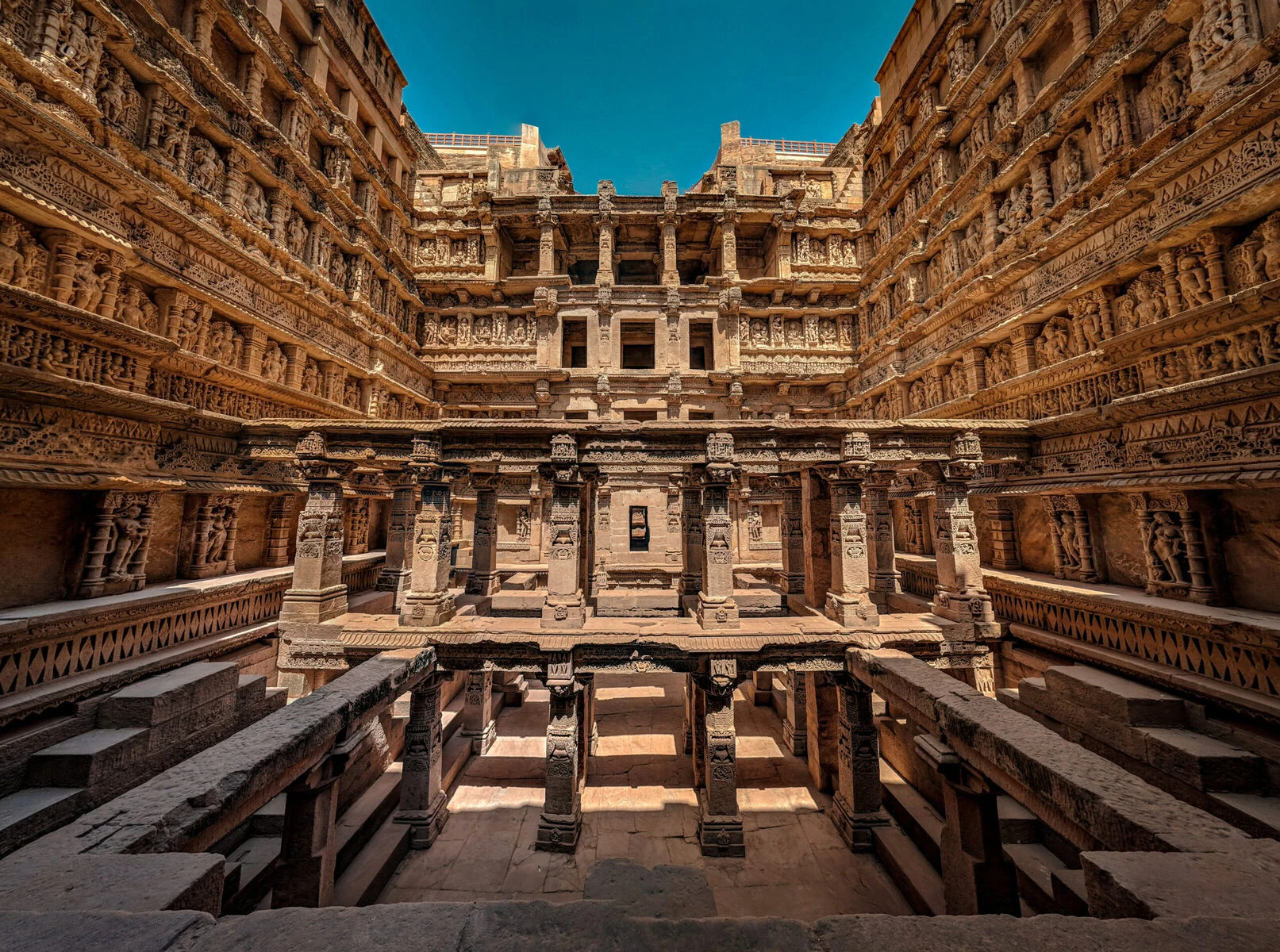 Rani Ki Vav in Patan, an intricately carved stepwell.