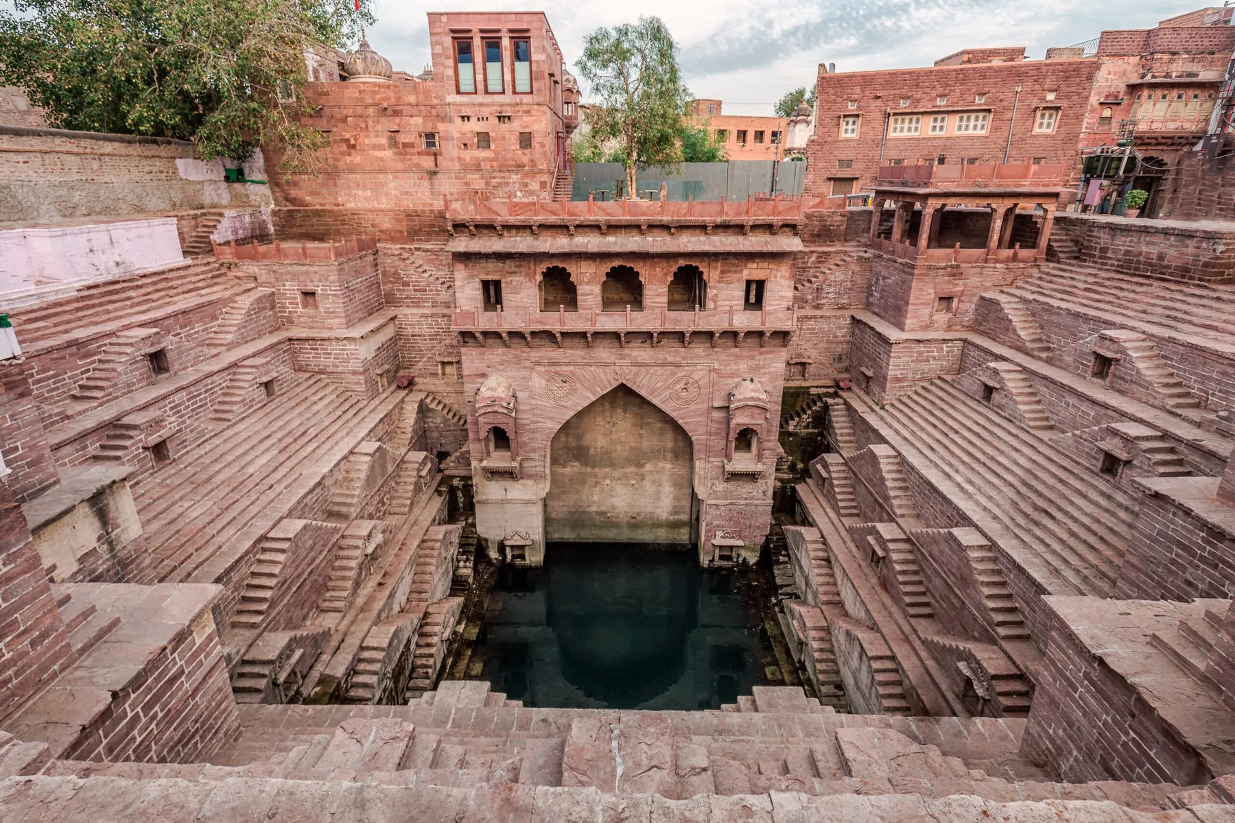 The Toorji ka jhalra stepwell in Jodhpur.